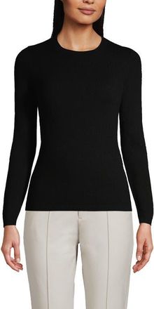 Lands End Cashmere Sweater in Black at Nordstrom, Size X-Small