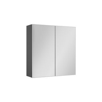 Vicco Armario Con Espejo Para Ba&ntilde;o Lavia, Antracita, 60 X 60.2 Cm, Vicco