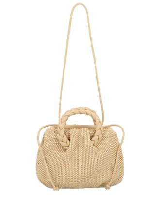 Hereu Bombon Leather Top Handle Bag