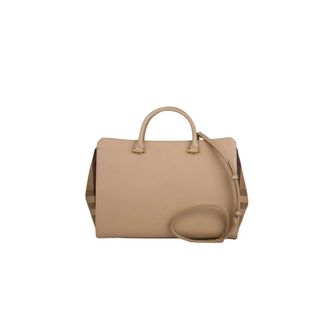 Burberry Borsa Tote Banwell Media - - Bags - Donna - Beige - ONE SIZE