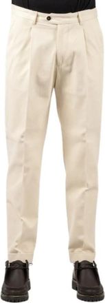 Hindustrie Pantaloni Eleganti - - Trousers - Uomo - Beige - XL
