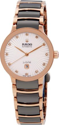 Rado Centrix Automatic Diamond Silver Dial Ladies Watch R30019742