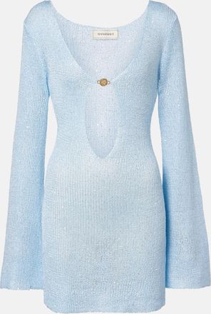 Bananhot Rey sequined knitted minidress