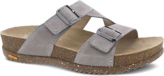 Dansko Womens Dayna Two Strap Sandal In Stone