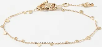 Pilgrim Womens Baylen fine chain bracelet