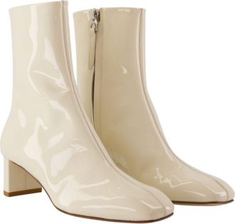 Aeyde Womens Millie Ankle Boot White Calfskin