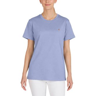 Dalix Womens Lil Peach Jersey Tee in Lavender Blue at Nordstrom, Size X-Large