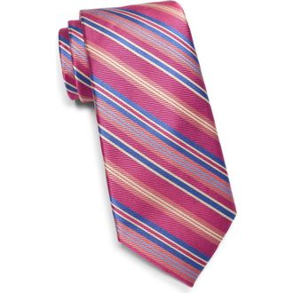 Ted Baker Culpeper Twill Paisley Silk Blend Tie in Pink at Nordstrom Rack