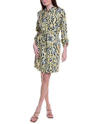 Nic+Zoe Nic+Zoe Syndney Linen-Blend Shirtdress