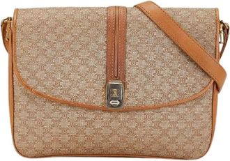 Celine Pre-owned Cross Body Bags, female, Brown, Size: ONE SIZE Pre-owned Plastic Cross Body Bag