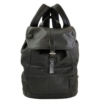 Coach Black Leather Backpack (Pre-Owned)