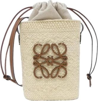 Loewe Pre-owned Shoulder Bag - Dames - Vintage Tas - Beige - ONE Size - Vintage