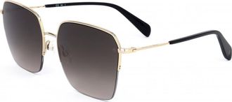 Rag & Bone Womens RNB1069-G-S-J5G-58 RNB1069 G S 58 J5G Sunglasses - Gold - One Size