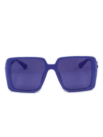 Givenchy square full-rim sunglasses - women - Acetate - 54 - Purple