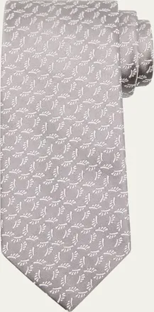 Charvet Mens Petite Tassel Silk Tie