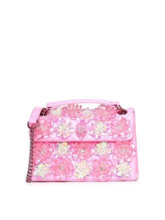 Kurt Geiger Kensington Leather Bag With Crystals
