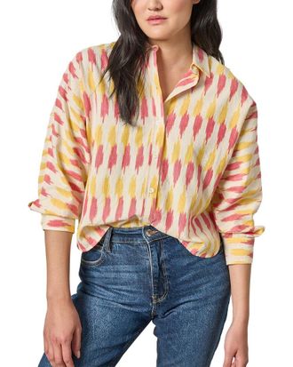 Lilla P Ikat Dolman Button Down
