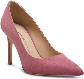 Stuart Weitzman Stuart Power 85 Pump in Dusty Berry at Nordstrom, Size 8.5