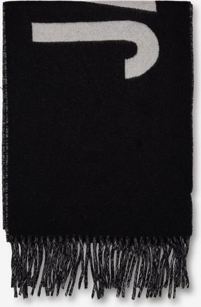 Jacquemus Jacquard-Schal mit Logomotif JACQUEMUS
