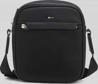 HUGO BOSS Umh&auml;ngetasche mit Rei&szlig;verschl&uuml;ssen Modell MP_NS_ZIP in Black, Gr&ouml;&szlig;e 1