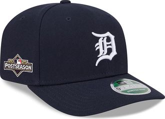 New Era Detroit Tigers 9SEVENTY 2025 Postseason Side Patch Snapback Cap, Adjustable Hat Navy Blue