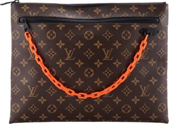 Louis Vuitton Solar Ray A4 Pouch Monogram Canvas (Authentic Pre-Loved)