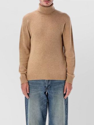 Roberto Collina wool camel high neck jumper