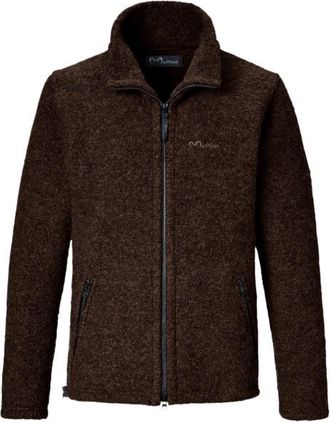 Mufflon Jakob Wolljacke f&uuml;r Herren | schwarz/braun