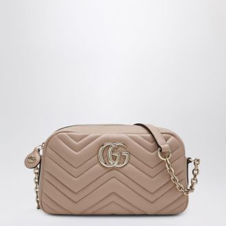 Gucci GG Marmont small Camera Bag in blush beige