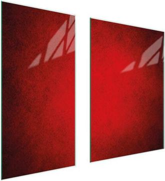 OEM Tablero Protector De Vidrio 75x52 Rojo