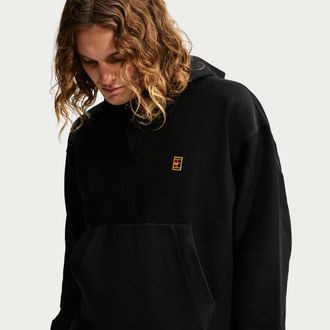 Nike Mens Club Rules French Terry Hoodie in Black | IQ8420-010