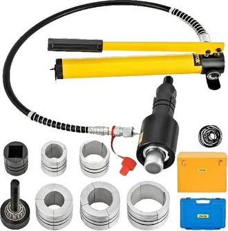 OEM Expansor Hidr&aacute;ulico Para Tubos De Escape, Se Expande De 1-5/8 A 4-1/4, Capacidad De Presi&oacute;n De 10 Toneladas, Manguera De 4 Pies De Longitud, 7 Expanso