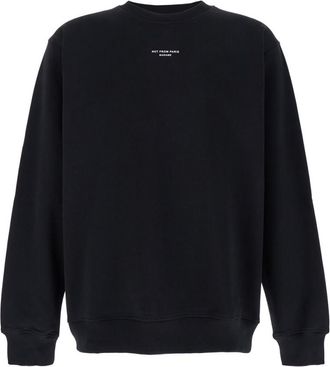 Dr&ocirc;le de Monsieur Black Crewneck Sweatshirt