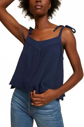 Nation Ltd Womens Lottie Tank Top In Blue