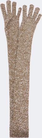 Brunello Cucinelli Sequined gloves