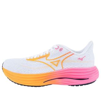 Mizuno Wave Rider 29 White Orange Pink J1GC259302