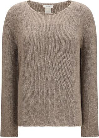The Row Bicolor Cashmere Womens Sweater