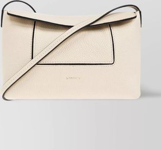 Wandler shoulder bag with textured finish and adjustable strap