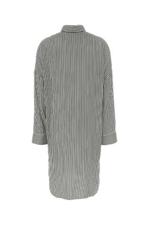 Tom Ford Ab3632fax1712 Nwa Blackwhite Silk Abiti Dress
