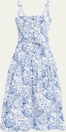 Cinq à Sept Branwen Sketchbook Floral Midi Dress