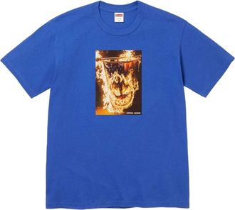 SUPREME x Spitfire SS26 Flag T-Shirt Blue SUP-SS26-336-BLU