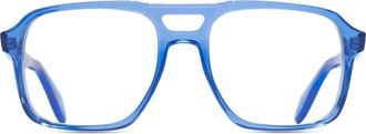 Cutler and Gross Occhiali con montatura stile pilota - Blu