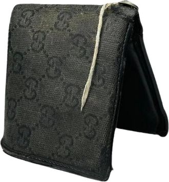 Gucci Portafoglio/Portacarte Pre-owned - - Pre-owned - Donna - Nero - ONE SIZE