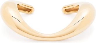 Charlotte Chesnais Lips Bracelet - Dames - Armbanden - Geel - M - Leer - Accessoires