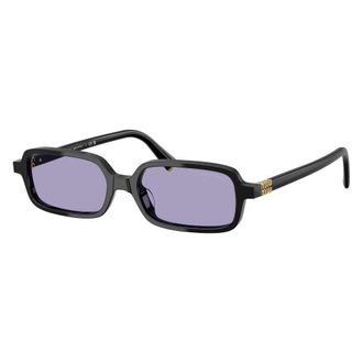 Miu Miu unisex, Accessoires, Zwart, Maat: 51 MM Polyamide
