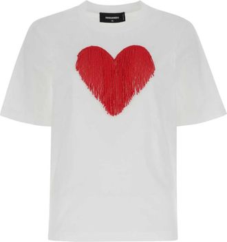 Dsquared2 White cotton t-shirt