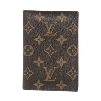 Louis Vuitton Portafoglio in tela Pre-owned - - Pre-owned - Donna - Marrone - ONE SIZE