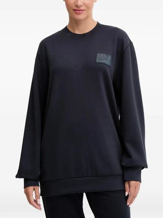Emporio Armani Felpa girocollo a maniche lunghe - Blu