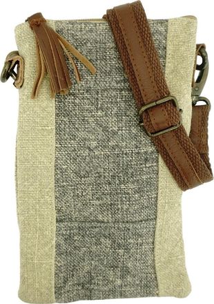 Vintage Addiction Crossbody Bag in Lite Grey/Natural at Nordstrom Rack