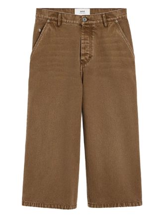 Ami Bermuda in cotone - Marrone